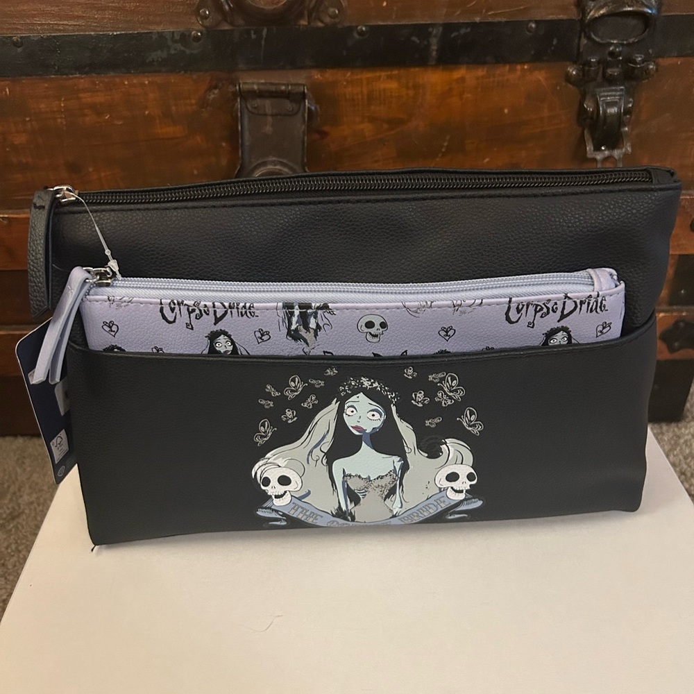 Primark Corpse Bride Cosmetic Bag - NWT